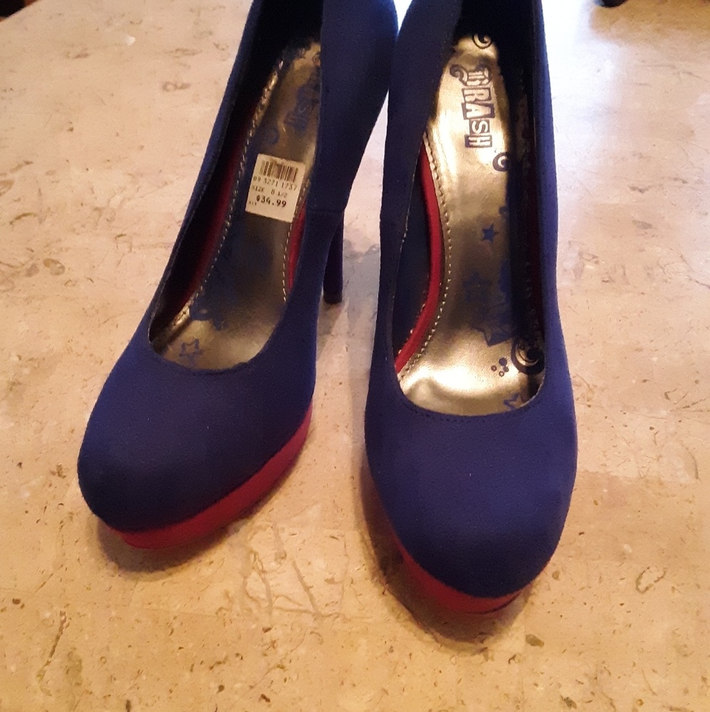 Brash multi color high heels